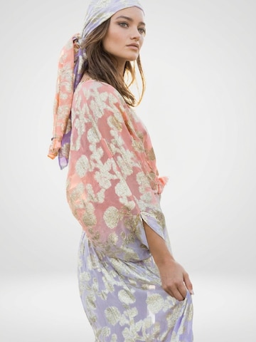 Miss June Dress 'Caftan Long Pastel' in Mixed colours
