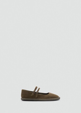 MANGO KIDS Ballet Flats in Green