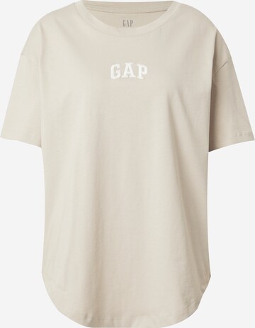 T-shirt GAP en beige : devant