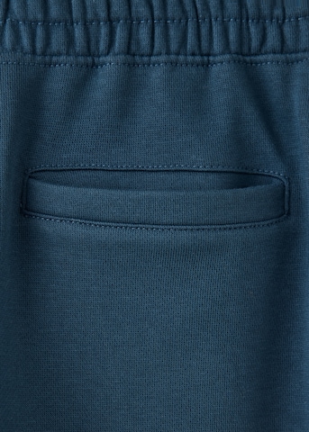 MANGO KIDS Tapered Housut värissä sininen