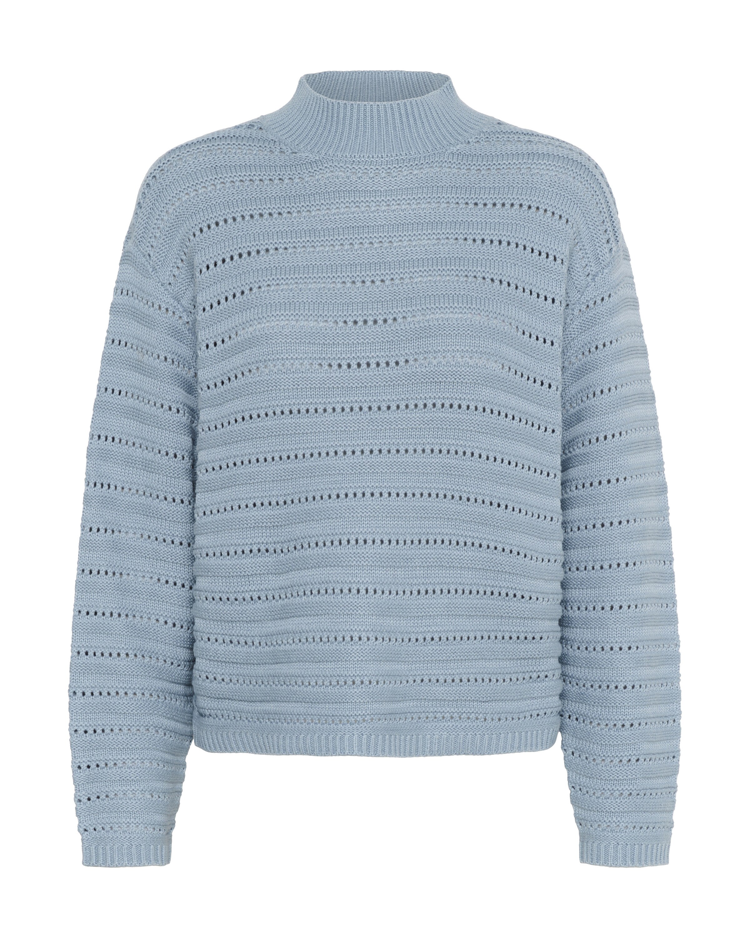 Kaffe Trui 'Dolly' in Blauw: voorkant