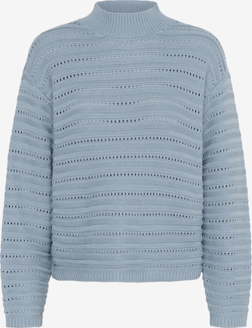 Pull-over 'Dolly' Kaffe en bleu : devant