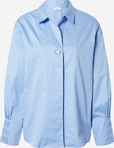 s.Oliver BLACK LABEL Blusa em azul claro, Vista do produto