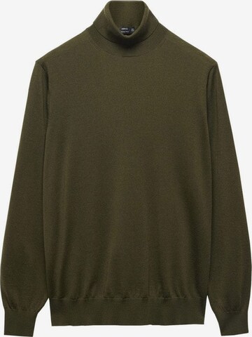 MANGO MAN Pullover 'Willyt' i grøn: forside