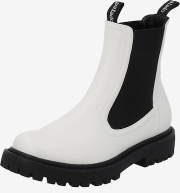 Palado Chelsea boots 'Dedej' in Wit: voorkant