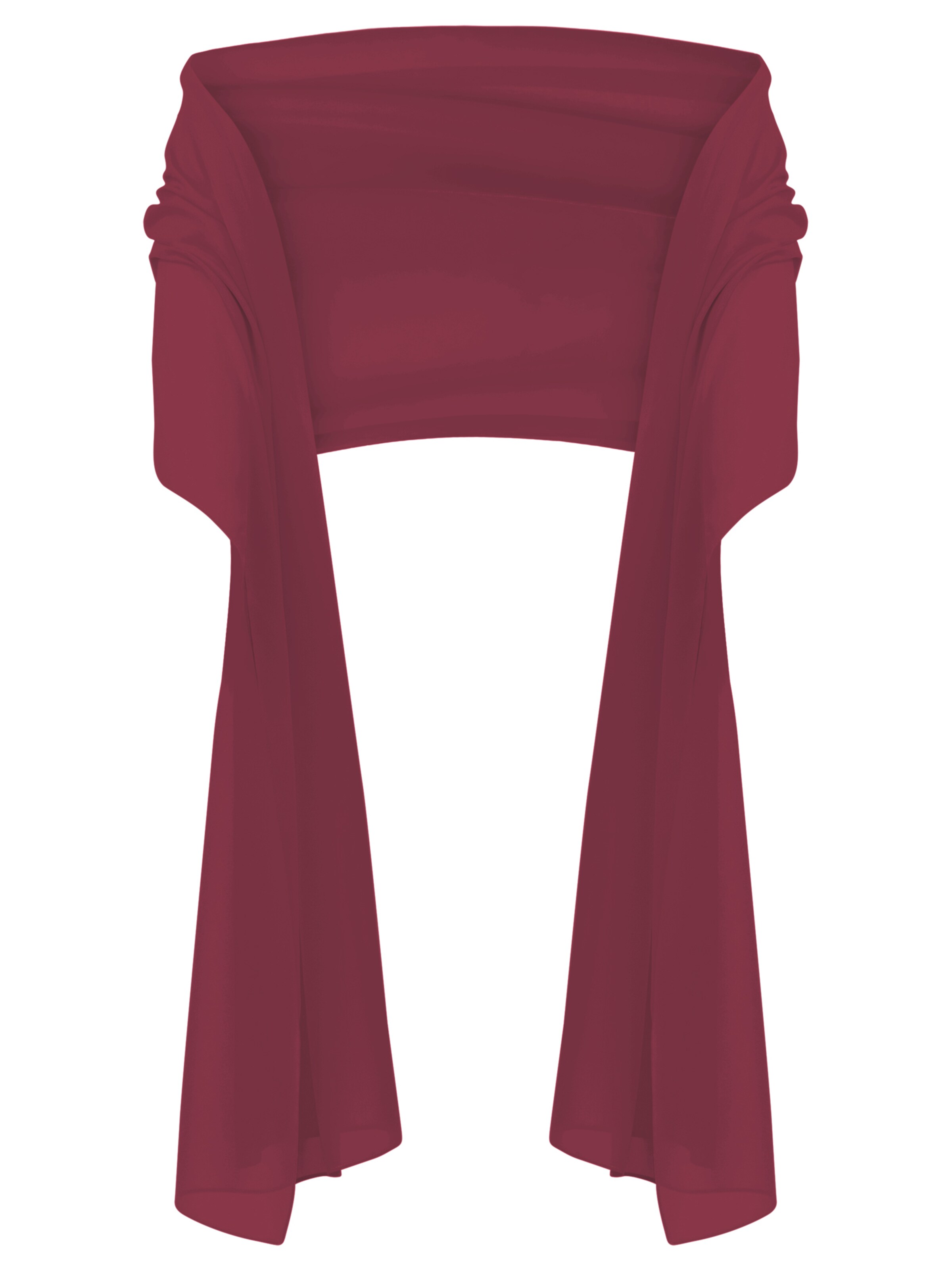 APART Schal in Rot: Vorderseite