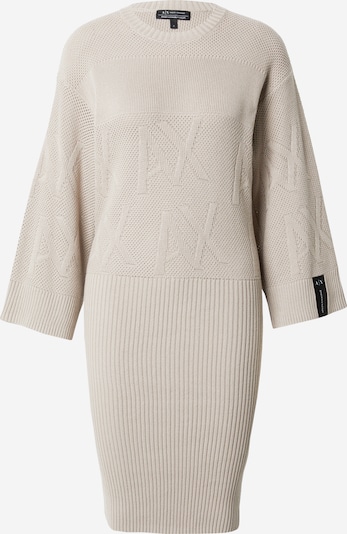 ARMANI EXCHANGE Knit dress in Stone, Item view