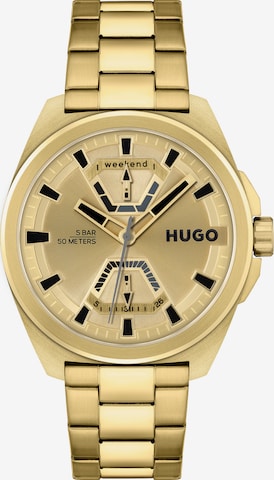 HUGO Red - Relógios analógicos em ouro