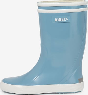 Bottes en caoutchouc 'Lolly Pop' AIGLE en bleu : devant