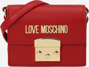 Borsa a tracolla 'LUCILLE' di Love Moschino in rosso: frontale