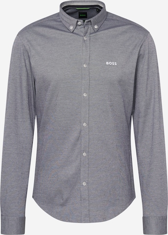 Chemise 'BIADO' BOSS en bleu : devant