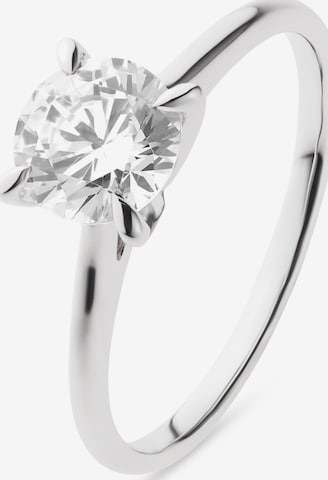 CHRIST Ring in Silber: Vorderseite