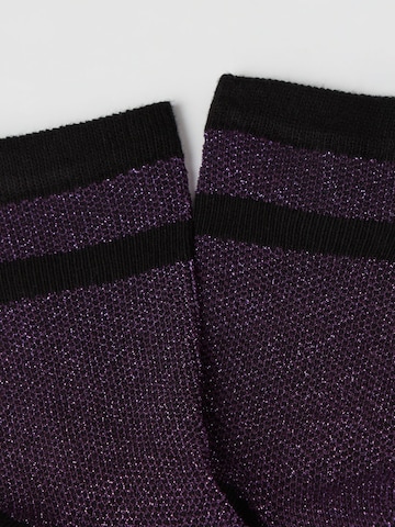 CALZEDONIA Socks in Purple