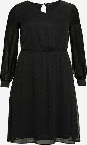 SHEEGO Cocktailklänning i svart: framsida