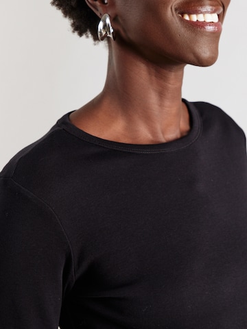 s.Oliver Shirt in Schwarz