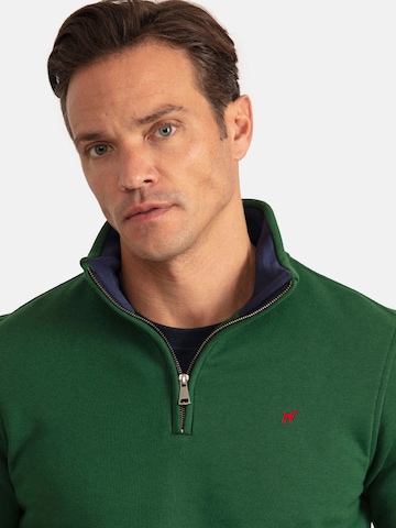 Sweat-shirt Williot en vert