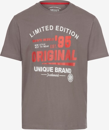 Man's World Shirt in Grey: front