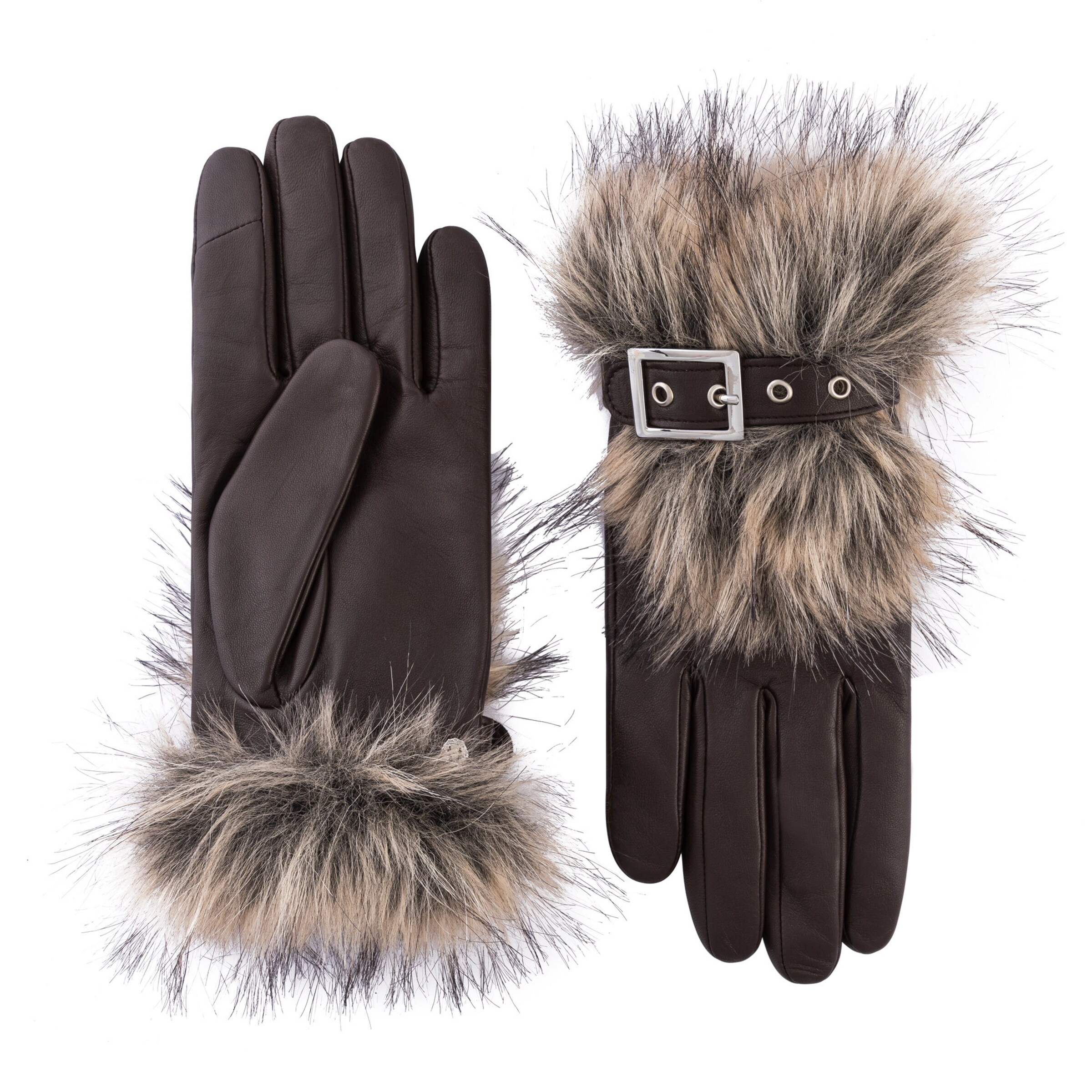 Roeckl Fingerhandschuhe 'Tribeca' in Braun: Vorderseite