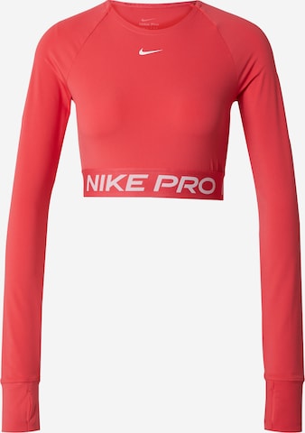 NIKE Функциональная футболка 'Pro' в Ярко-розовый: спереди