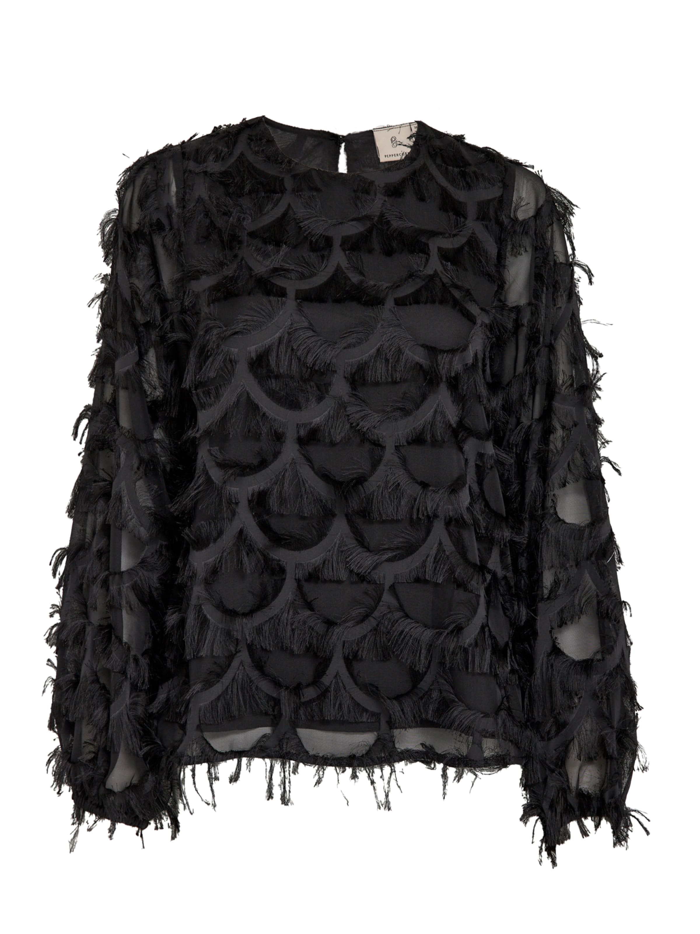 Top ' PCKylin Long Sleeve Blouse ' Peppercorn di colore nero, Visualizzazione prodotti