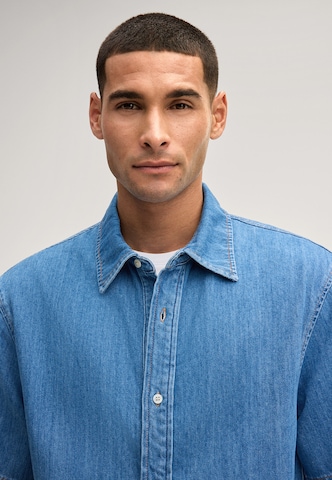 JOOP! Jeans Regular fit Overhemd 'Javio' in Blauw