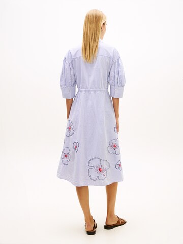 Robe-chemise TOMMY HILFIGER en bleu