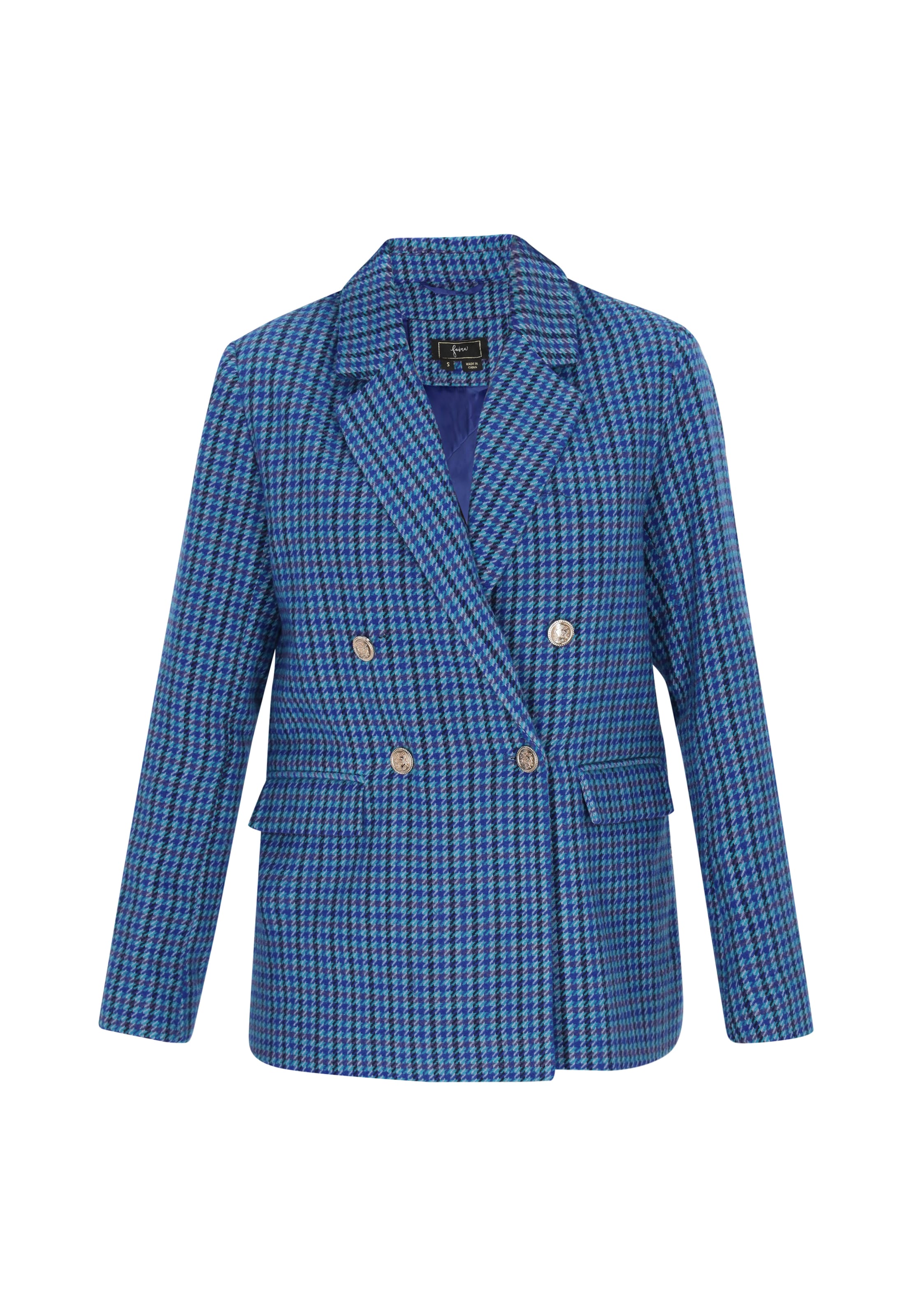 mėlyna faina Švarkas 'Fashion Look': priekis