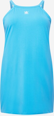 Rochie de vară de la ADIDAS ORIGINALS pe albastru: față