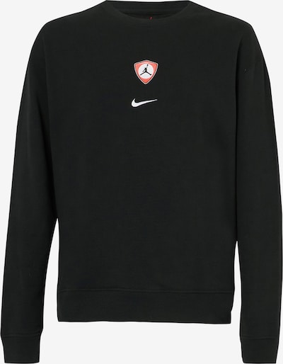 Megztinis be užsegimo iš Jordan, spalva – oranžinė / juoda / balta, Prekių apžvalga