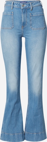 SCOTCH & SODA Flared Jeans 'The Charm' in Blauw: voorkant