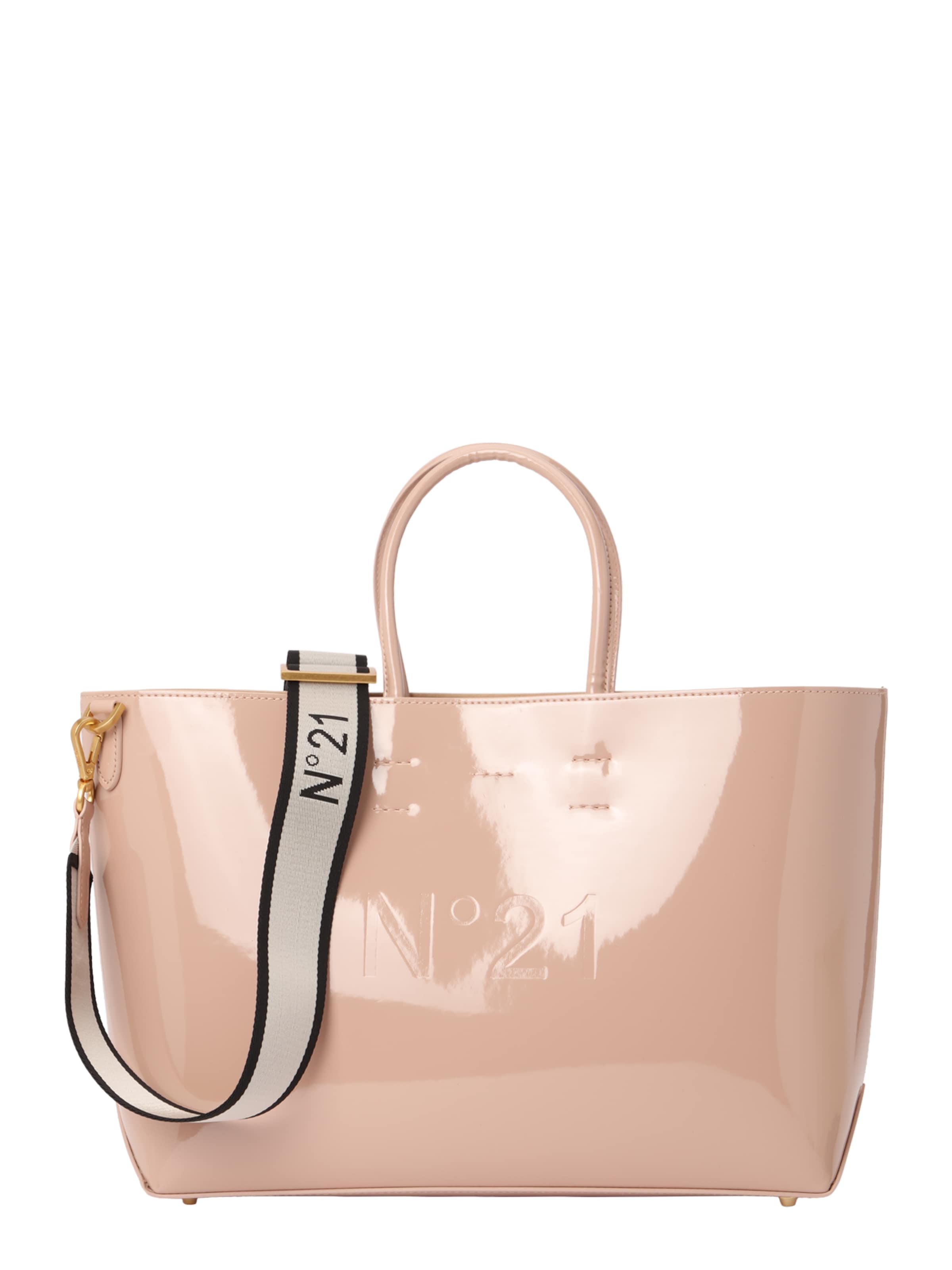 N°21 Shopper in Beige: Vorderseite
