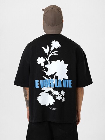 Dandalo - Camiseta 'Mike' en negro: frente