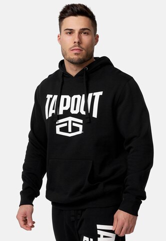 Tapout Mikina – černá: přední strana