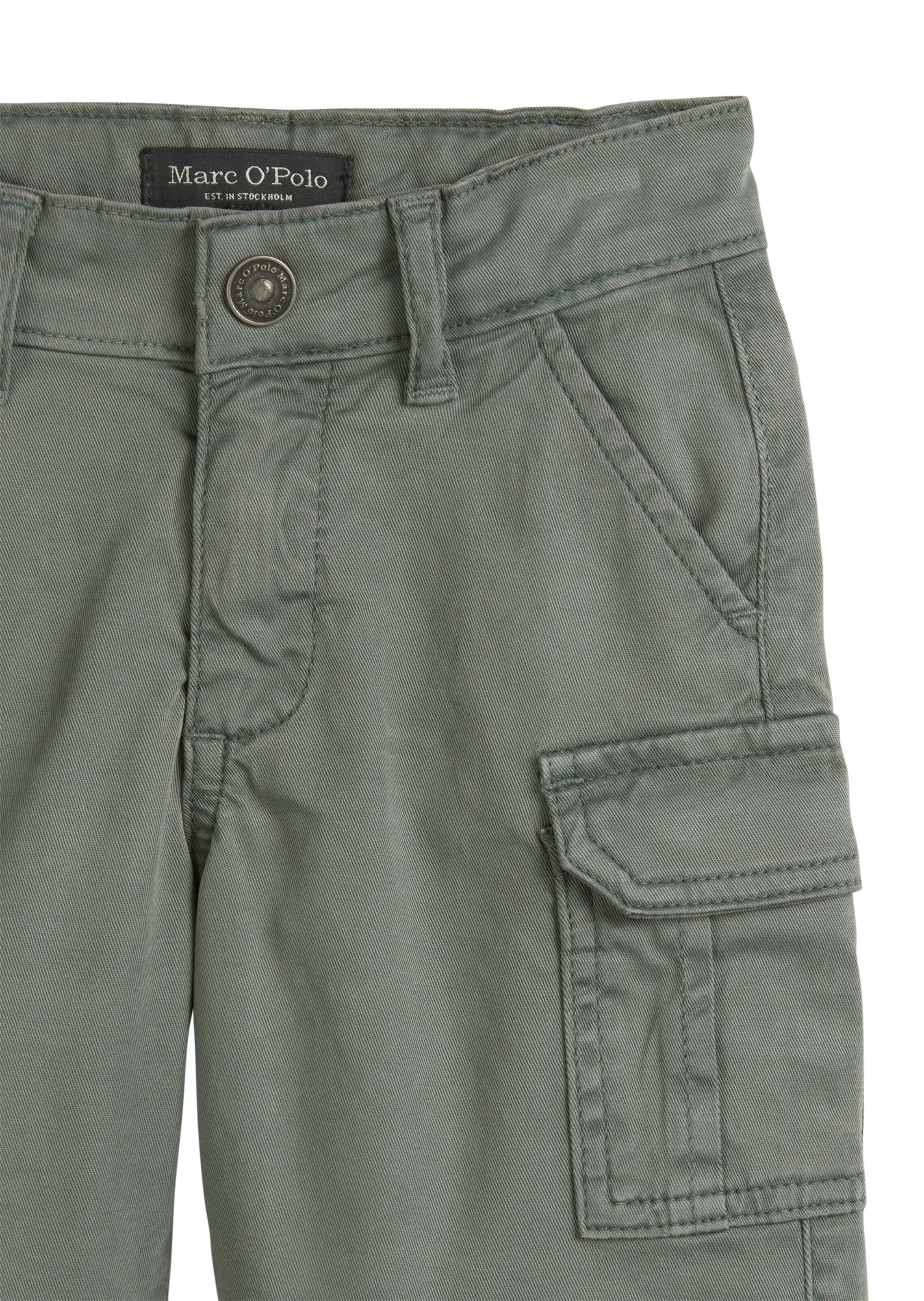 Marc O'Polo Loosefit Broek in Groen