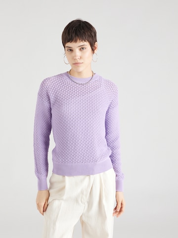 UNITED COLORS OF BENETTON Sweater in Purple: front