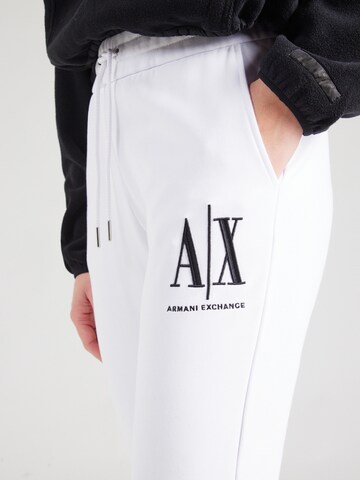 Effilé Pantalon '8NYPCX' ARMANI EXCHANGE en blanc