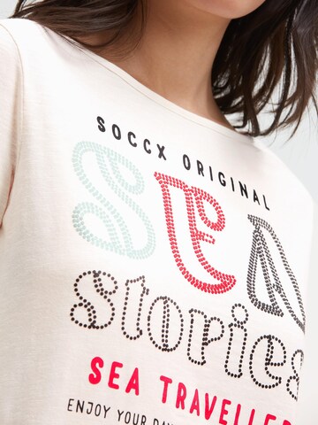 Soccx Shirt in Beige