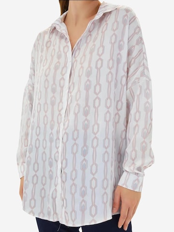 Chemisier Bigdart en blanc