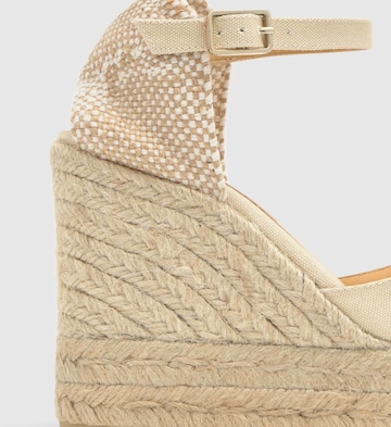 Espadrilles 'Carol' Castañer en beige