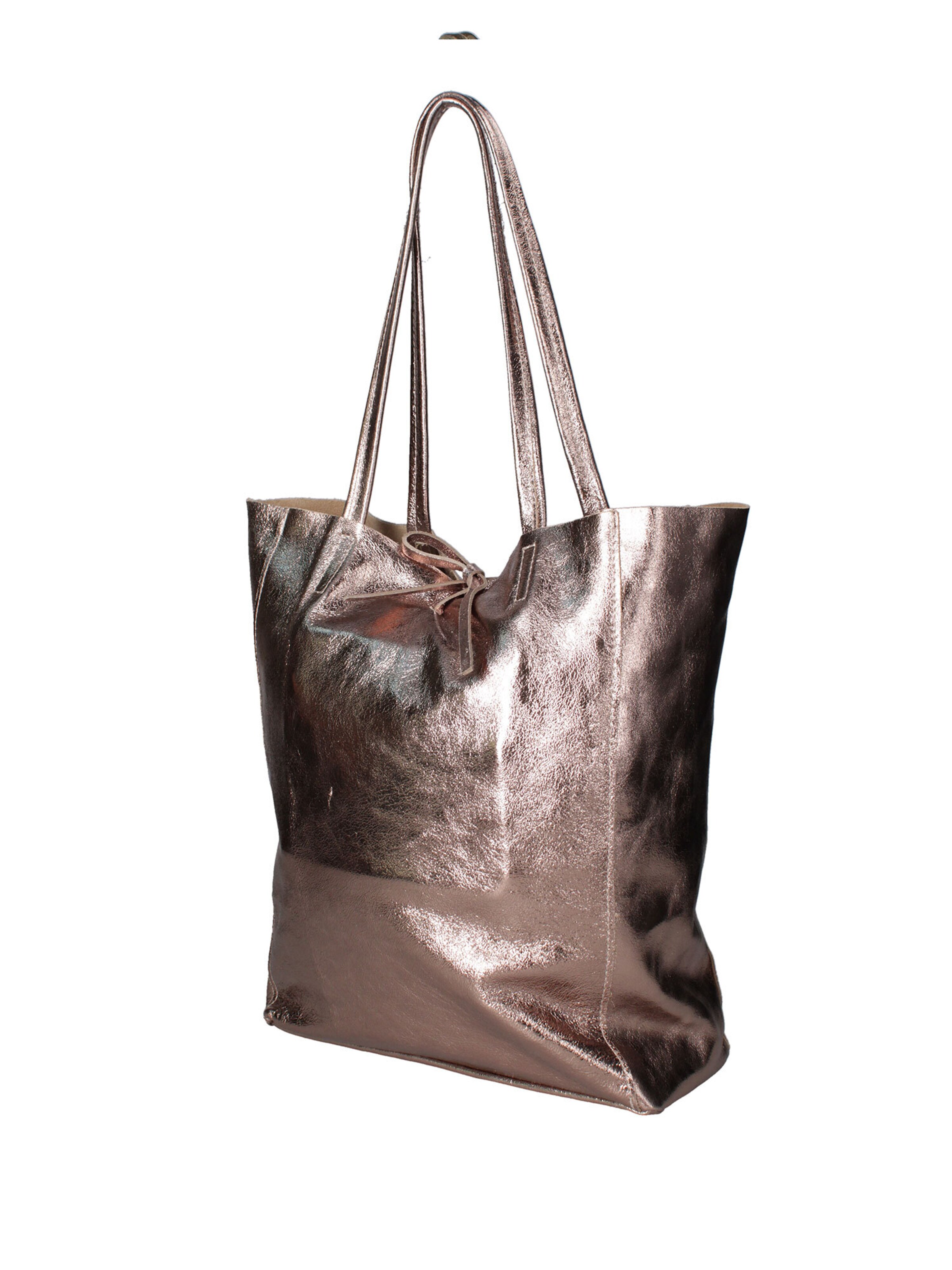 Shopper di Gave Lux in bronzo: frontale