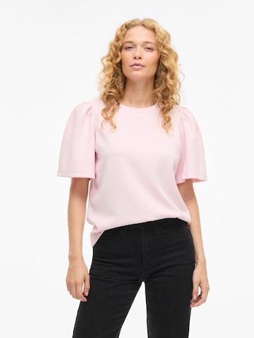 VILA Sweatshirt 'VISandy' in Roze: voorkant