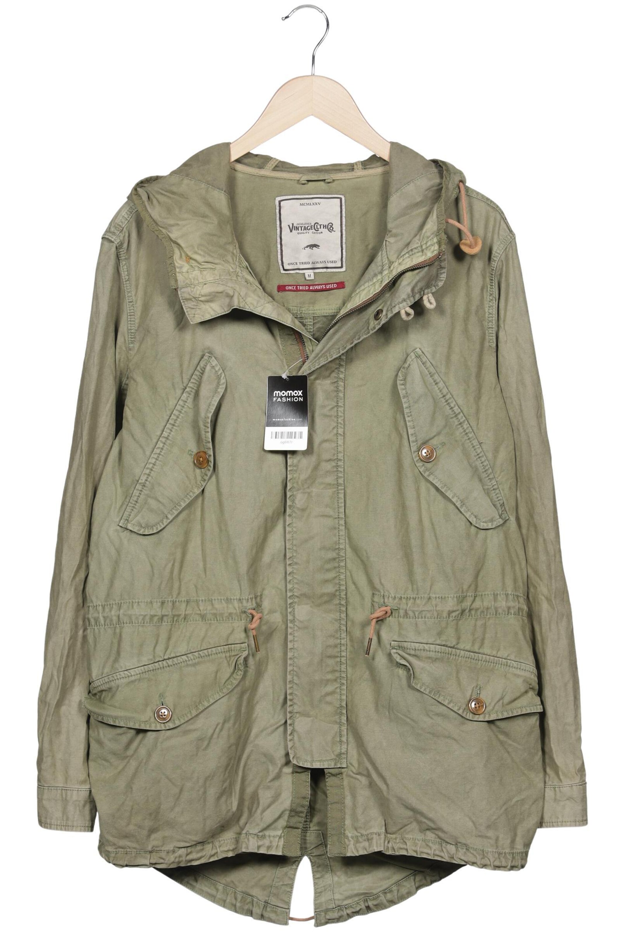 JACK & JONES Jacket & Coat in M in Green: front