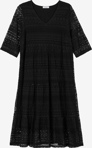 SHEEGO Mekko värissä musta: etupuoli
