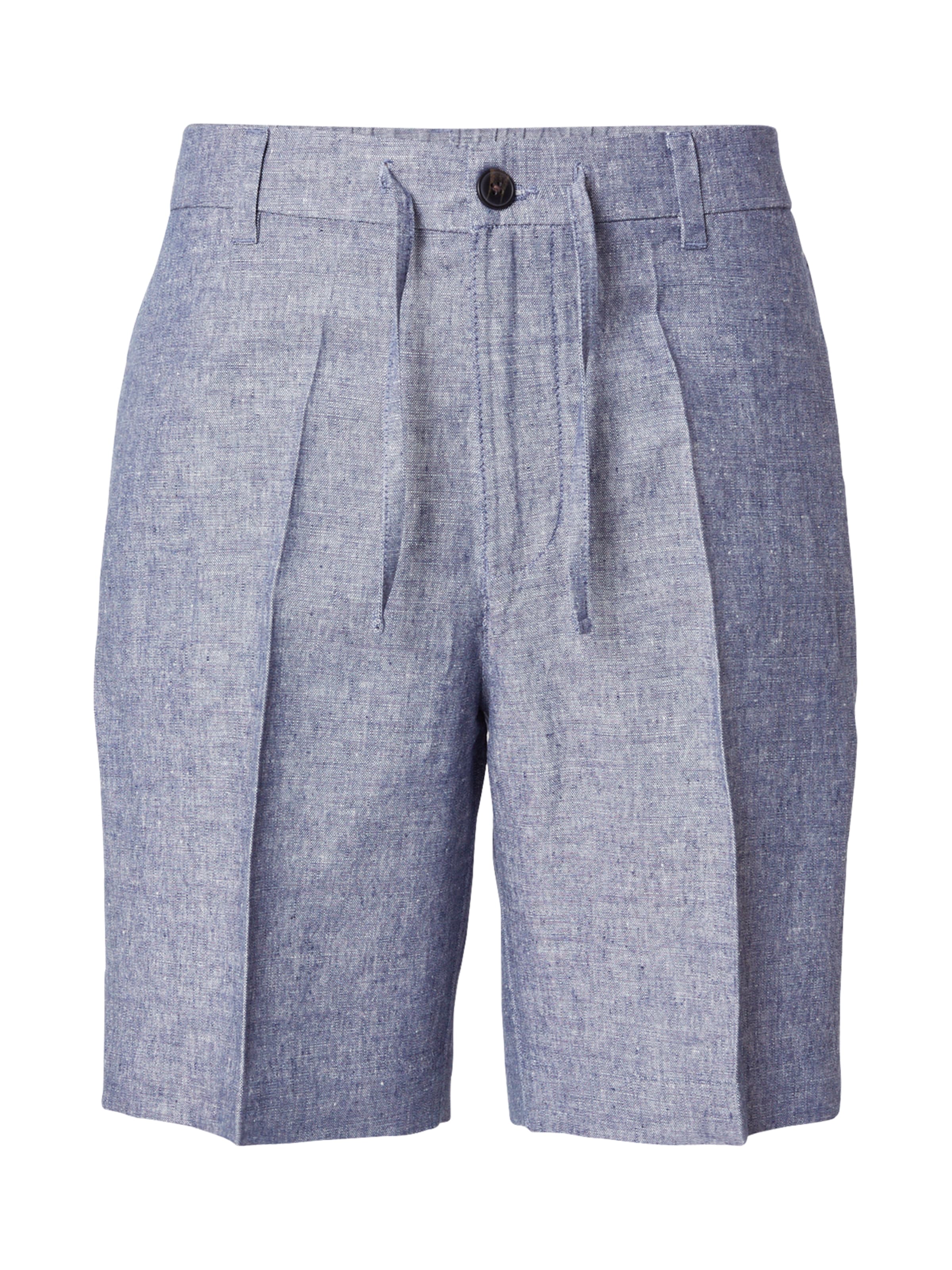 SELECTED Regular Pleated Pants 'SLHLEROY' in Blue: front