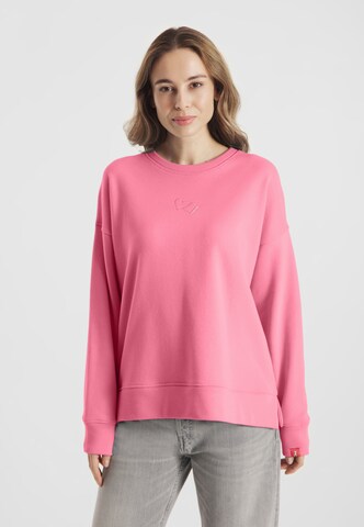 Frieda & Freddies NY Sweatshirt in Pink: front