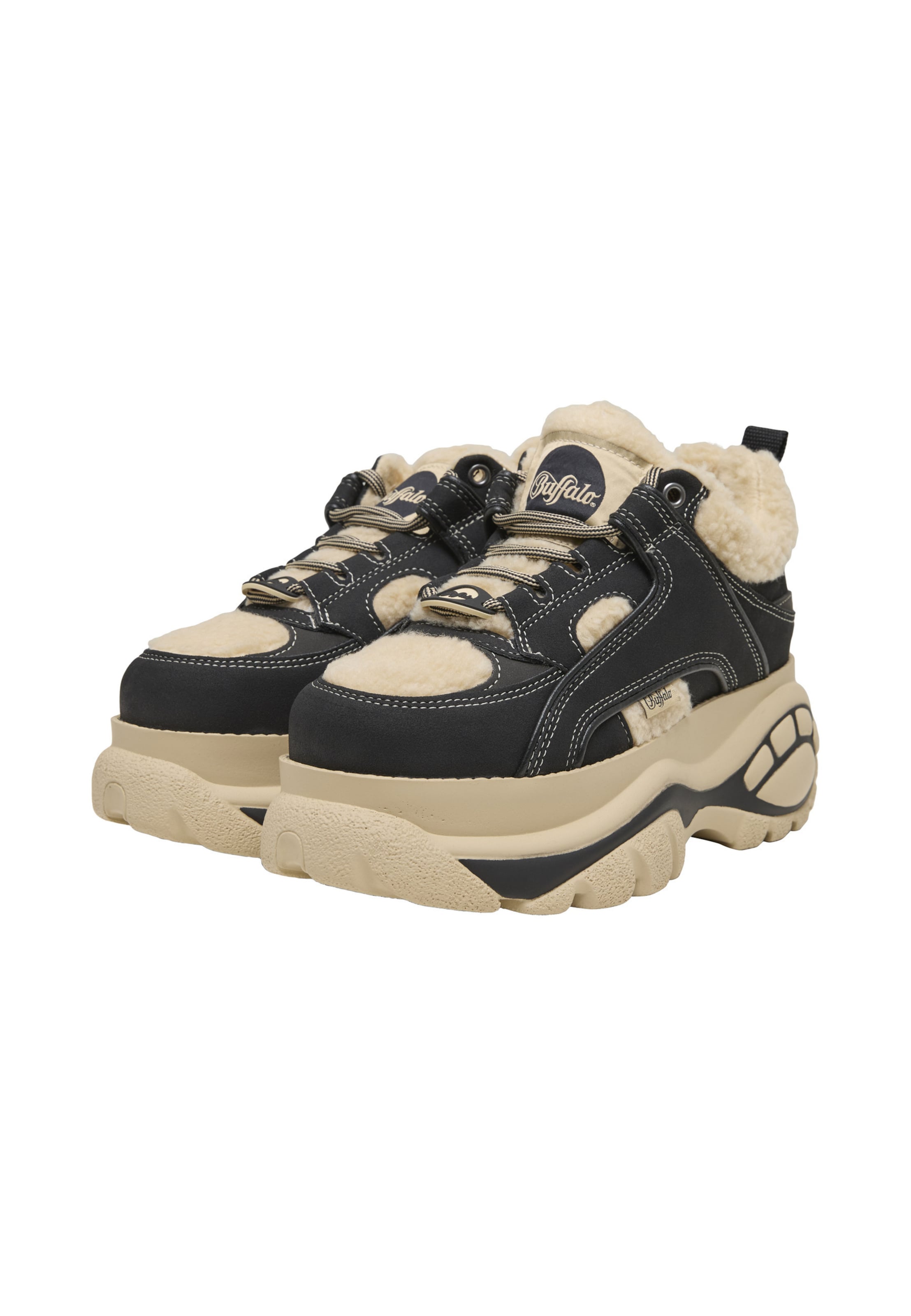 Baskets basses BUFFALO en noir