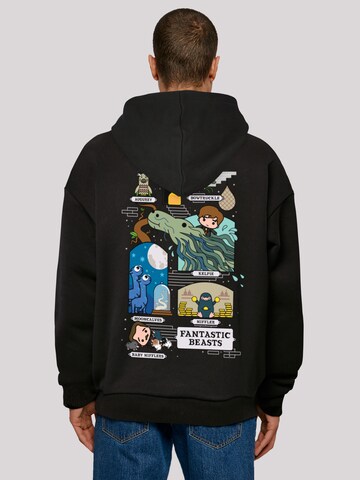 F4NT4STIC Sweatshirt 'Phantastische Tierwesen 2 Chibi Newt' in Black: front