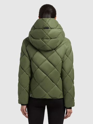 Veste d’hiver 'Lilian' khujo en vert