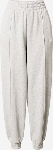 ADIDAS SPORTSWEAR Tapered Workout Pants in Grey: front