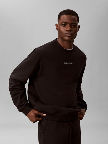 Calvin Klein Sport Sweatshirt in Schwarz: Vorderseite